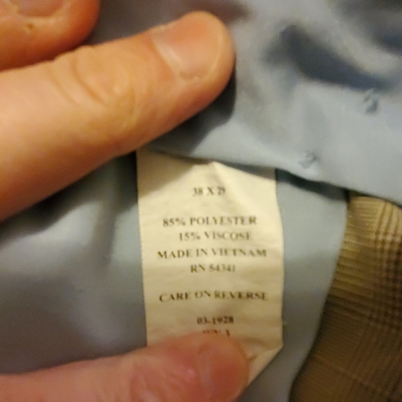 Louis Raphael Rosso Mens Slacks - Picture 3 of 3